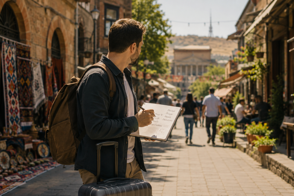 Business Diagnostic vs. Business Plan: What Does Your Small Business Need First? exploring the market scene in the sun